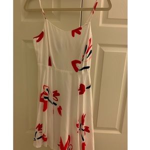 size S petite floral dress